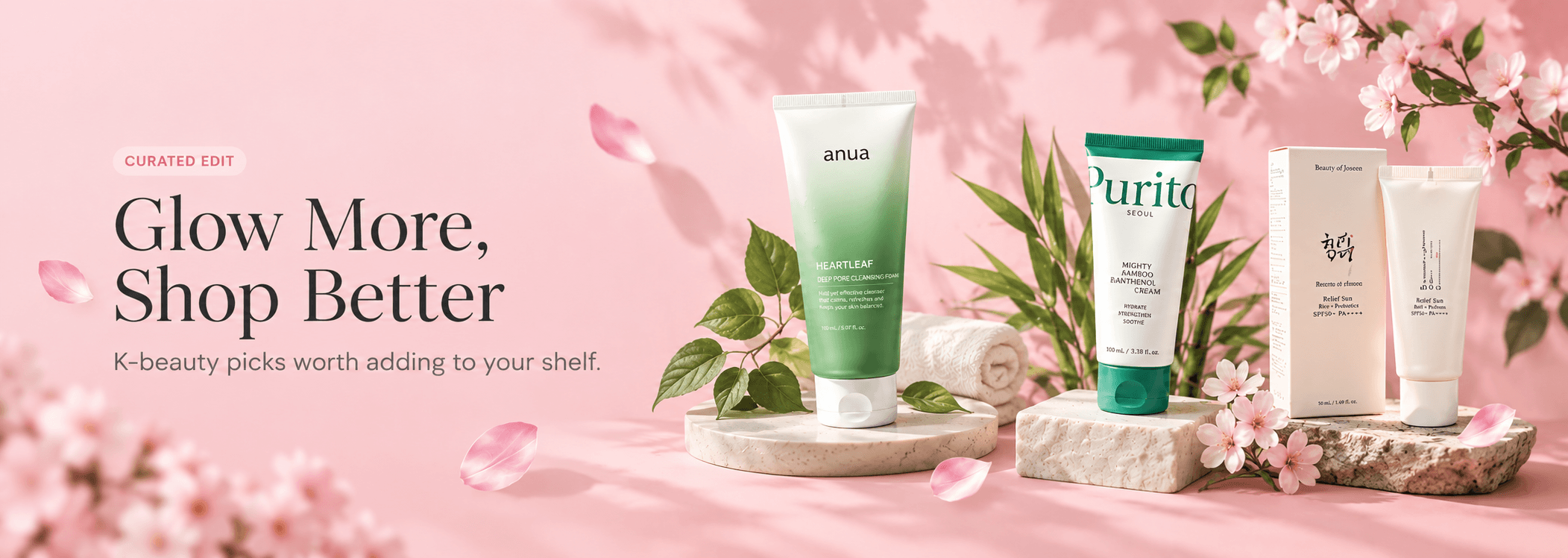 Mioralane skincare banner